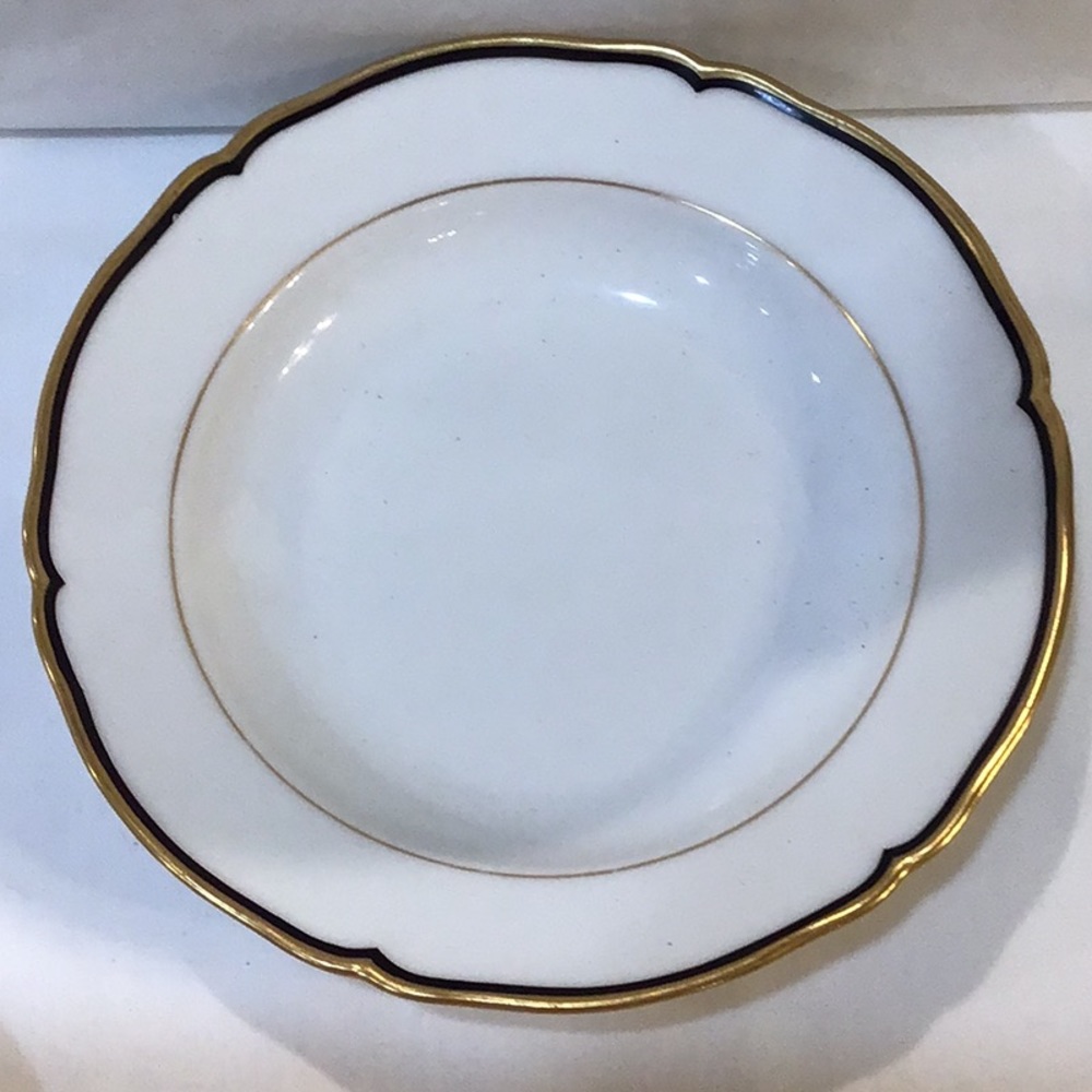Two 1930’s KPM Berlin salad sandwich or dessert plates